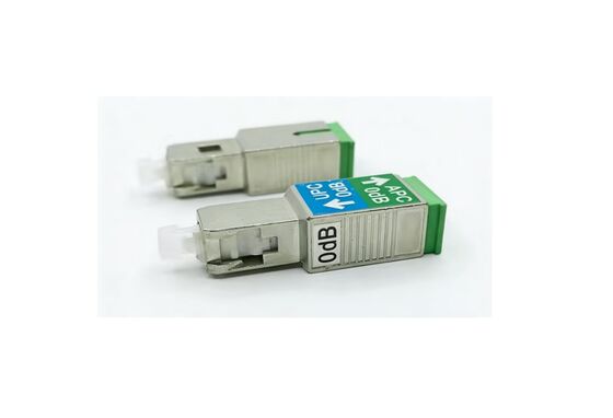 Kalite  SC APC Fixed Variable Fiber Optic Attenuator Strong Tensile Resistance For GPON Network fabrika
