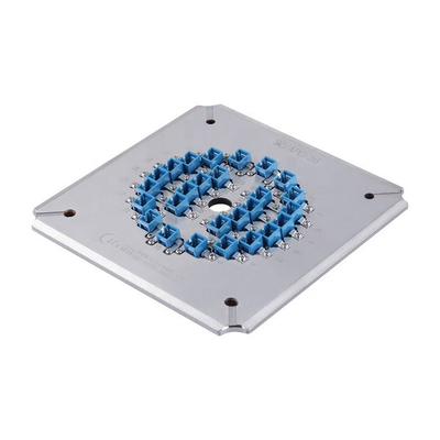 SC APC Konnektör Taşlama için 24 Port Fiber Optik Parlatma Jig