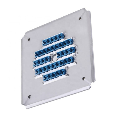 SC PC Konektörü Patch Cord Fiber Parlatma Armatürü 36 Port Tutucu