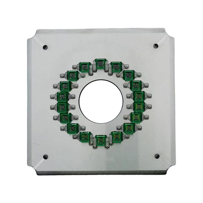 Fiber Optik 18 Konnektör SC/APC Parlatıcı Fikstürü / Jig