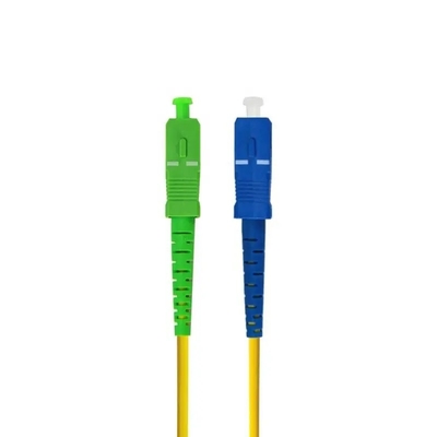 3 metre 3,0 mm Tek Yönlü Fiber Optik Yama Kablosu G652D SC UPC APC