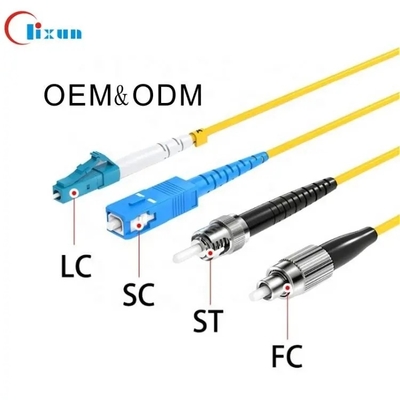 3.0mm Simplex LC LC Yama Kablosu SC APC'den SC UPC'ye PVC LZSH Ceket
