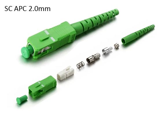 FTTH OEM 3mm Fiber Optik Konnektör Simplex Çift SC UPC APC