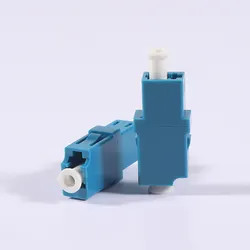 LC SC ST FC Seramik Kılıf Fiber Optik Adaptör Tek Yönlü Çift Yönlü Tek Çoklu Mod