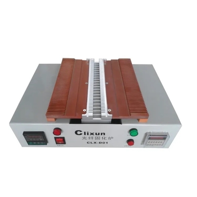 SC LC FC ST Konektörü Dikey Fiber Optik Kürleme Fırını 800W güç