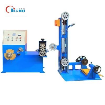 FTTH Drop Kablo Kesme Makinesi Dışarıdaki fiber optik yama kabloları için sarma makinesi üretim hattı