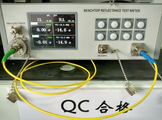 Fiber Optic Equipment Fiber Optical Insertion & Return Loss Tester IL&RL Test İstasyonu ve Rl Il Tester
