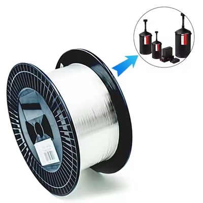 Ekonomik Fiyat Kablo Üretimi için FTTH Drone Optik Fiber G657A2 Tek modlu Görünmez 0.25mm Çıplak Optik Fiber