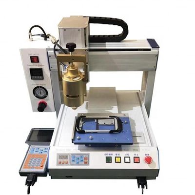 Etkili Otomatik UV Silikon Damlatma Makinesi, hassas yapıştırıcı dağıtım için 300W güç ve 70 KG ağırlıkla