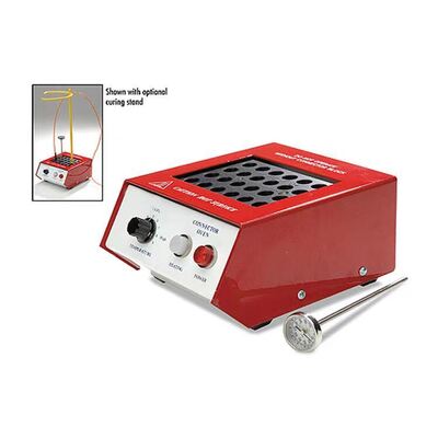 CLX-D02 Optik Elyaf Epoksi Sertleştirme Fırını, 20-300 °C sıcaklık aralığı ve 1 °C hassasiyeti ile 100 seramik ferrule için