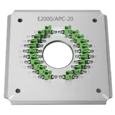 E2000/APC20 Paslanmaz Çelik S136 Yapısı ile FTTH Kullanımı için Port Optik Fiber Poliş Yapısı