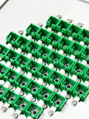 36 pozisyon APC için sertleştirilmiş paslanmaz çelik S2316 ile fiber optik cilalama jig Geri dönüş kaybı ≥60dB