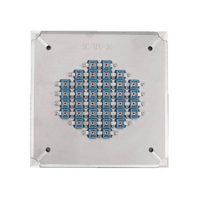 36 pozisyon APC için sertleştirilmiş paslanmaz çelik S2316 ile fiber optik cilalama jig Geri dönüş kaybı ≥60dB