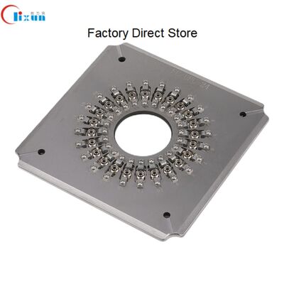 36 Pozisyon Stainless Steel High Efficiency FC UPC Fiber Connector Polish Jig için cilalama tesisi