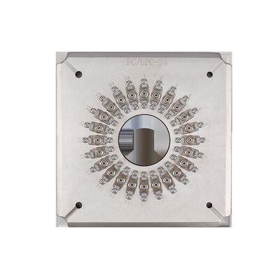 36 Pozisyon Stainless Steel High Efficiency FC UPC Fiber Connector Polish Jig için cilalama tesisi