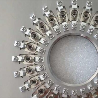 ST Yüksek verimlilik ve ekleme kaybı ≤0.20dB için sertleştirilmiş paslanmaz çelik S136 ile fiber optik 24/32 bağlantı cilalama tesisi