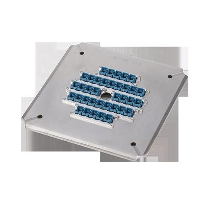 S136 Stainless Steel Fiber Optic Polishing Jig 24 32 36 Port ve SC UPC Bağlantıları için İçe Girme Kaybı ≤0.20dB