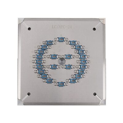 Yüksek kaliteli son yüz cilalama için S136 paslanmaz çelikle 24 pozisyonlu LC APC cilalama tesisi