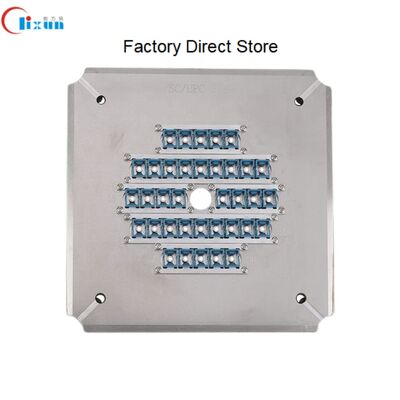 SC UPC Bir döngüde 24 bağlantı için sertleştirilmiş paslanmaz çelik S136 ile optik fiber cilalama tesisi ve ekleme kaybı ≤0.20dB