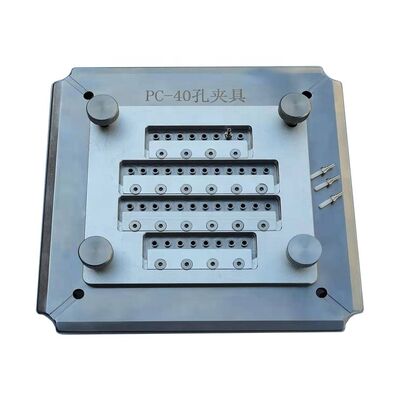 40 Port Fiber Optic Polishing Jig S136 Paslanmaz Çelikle İçe Girme Kaybı ≤0.20dB