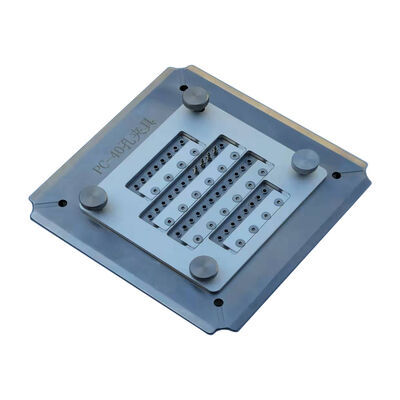 40 Port Fiber Optic Polishing Jig S136 Paslanmaz Çelikle İçe Girme Kaybı ≤0.20dB