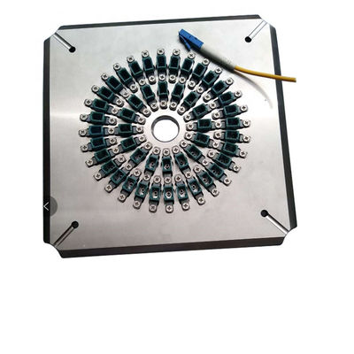 lif Optik Konnektör İçin 48 Bağlantı Noktalı LC UPC Parlatma Armatürü Jig Aşınmaya Dayanıklı