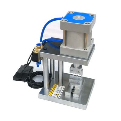 220VAC 50HZ Fiber Optik Crimper, Pnömatik Fiber Optik Konnektör Sıkma Makinesi
