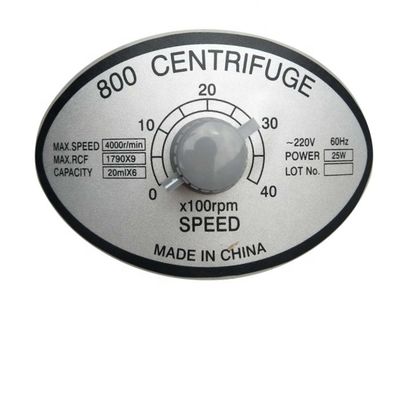 400-4000Rpm lif Patch Cord İmalat Makinesi Masaüstü Yüksek Hızlı Santrifüj