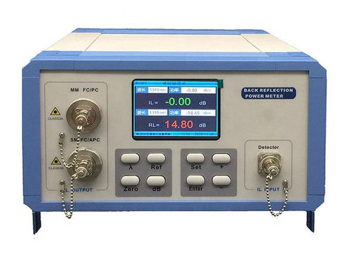 SM ve MM Optik Fiber Ekleme Kaybı Test Cihazı Yüksek Hassasiyetli ILRL-6001