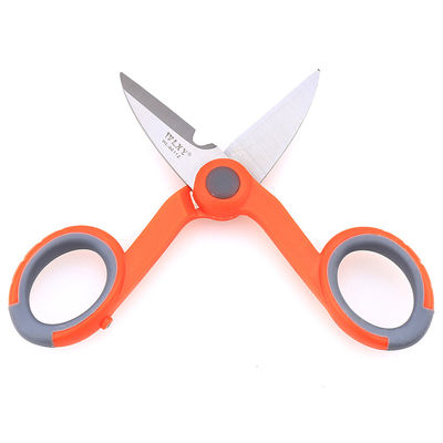Turuncu 14.5cm lif Optik Kablo Araçları lif Pigtail Jumper için Kevlar Kesici