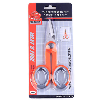 Turuncu 14.5cm lif Optik Kablo Araçları lif Pigtail Jumper için Kevlar Kesici