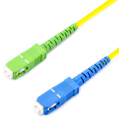 Yüksek Hassasiyetli Tek Modlu lif Sc Konektörü PBT lif Kanal Konektörü 5.0mm Önyükleme