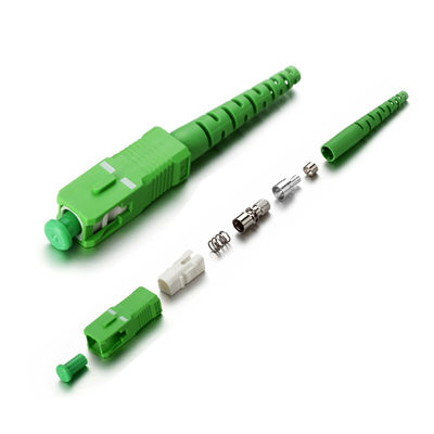 1310/1550nm lif Optik Konnektör Kiti Güçlü Uyumluluk PBT APC Sc Simplex Konnektör