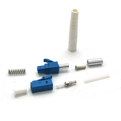 LC/PC Simplex lif Patch Cord Konnektörleri 0.9/2.0/3.0mm Önyükleme ile Yüksek Geri Dönüş Kaybı