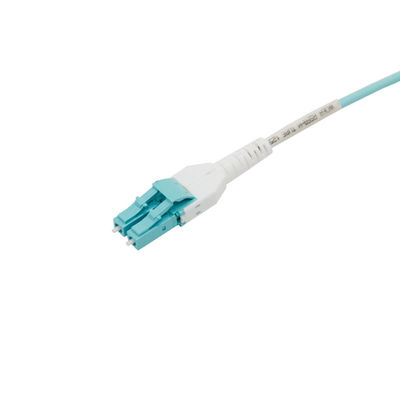 Zırhlı Patch Cord için SM/OM3/OM4 lif Optik Kablo LC Dubleks Konnektör