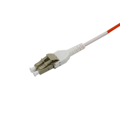 Zırhlı Patch Cord için SM/OM3/OM4 lif Optik Kablo LC Dubleks Konnektör