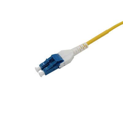 Zırhlı Patch Cord için SM/OM3/OM4 lif Optik Kablo LC Dubleks Konnektör