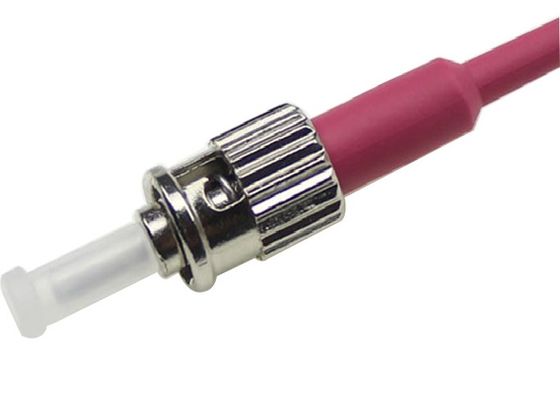 FTTH lif Kablo Konektörü 0.9mm Önyüklemeli lif Optik ST Konektörü