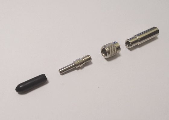Metal Yüksük ile Tıp Endüstrisi Apc Upc lif Patch Cord Konnektörleri