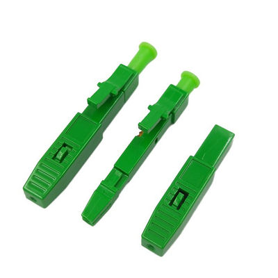 Plastik Sahada Kurulabilir lif Optik Hızlı Konnektörler FTTH Lc/Upc Askeri Kullanım
