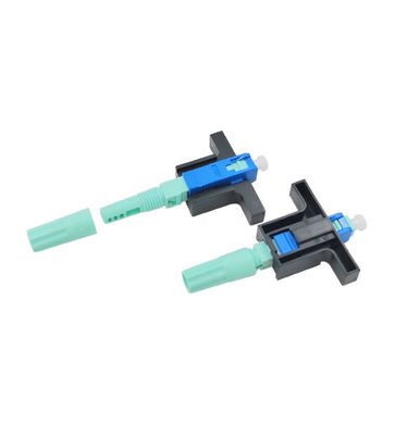 FTTH 0.9/2.0/3.0mm lif Kablo için ISO9001 SC UPC lif Optik Hızlı Konnektörler