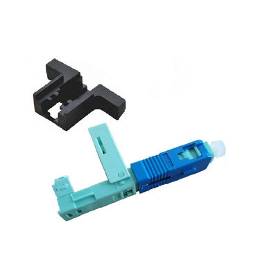 FTTH 0.9/2.0/3.0mm lif Kablo için ISO9001 SC UPC lif Optik Hızlı Konnektörler