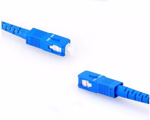 SC UPC Erkek Konnektörlü Askeri FTTH Kapalı lif Optik Yama Kablosu Kablosu