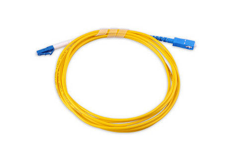 LAN Tek Modlu Optik lif Jumper, Test Cihazları Sc Lc lif Patch Cord