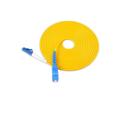 LAN Tek Modlu Optik lif Jumper, Test Cihazları Sc Lc lif Patch Cord