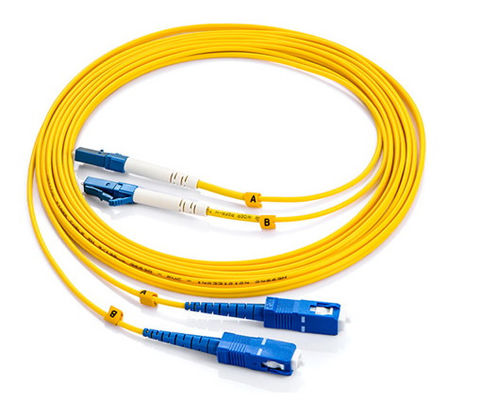 LAN Tek Modlu Optik lif Jumper, Test Cihazları Sc Lc lif Patch Cord