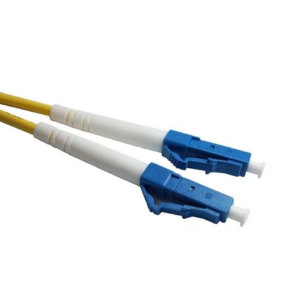 LC UPC SM lif Optik Yama Kablosu Ağ Kablosu 0.9mm/2.0mm/3.0mm İyi Değiştirilebilirlik