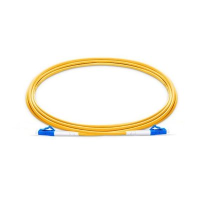 LC UPC SM lif Optik Yama Kablosu Ağ Kablosu 0.9mm/2.0mm/3.0mm İyi Değiştirilebilirlik