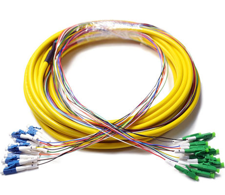 1-3m Lc - Lc lif Yama Kablosu, Sarı Ceket Koparma Kablosu Simplex Patch Kablosu