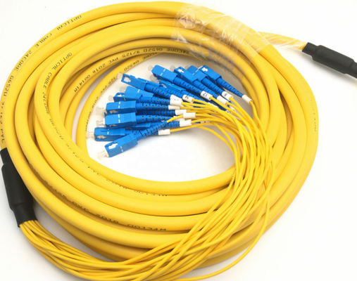1-3m Lc - Lc lif Yama Kablosu, Sarı Ceket Koparma Kablosu Simplex Patch Kablosu